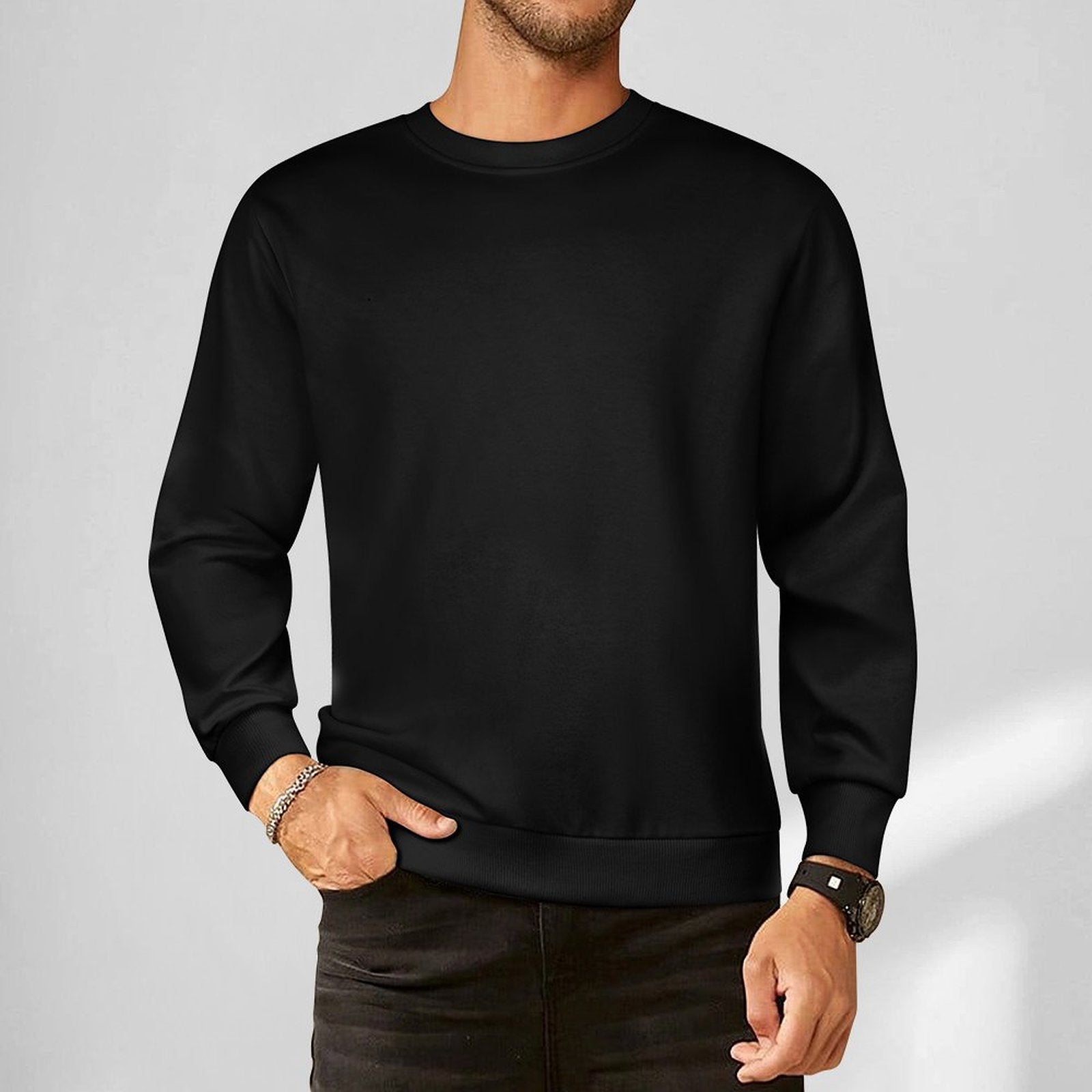 Pure Cotton Pullover Sweater